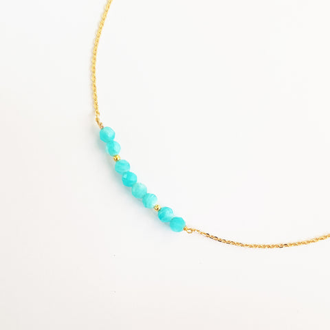 bracelet perle amazonite